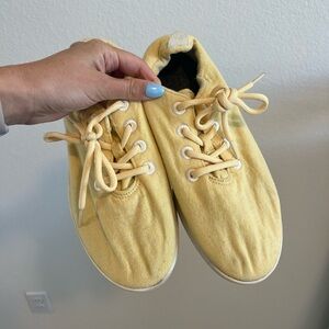 Allbirds Women’s Wool Runners in Kotare Lemon